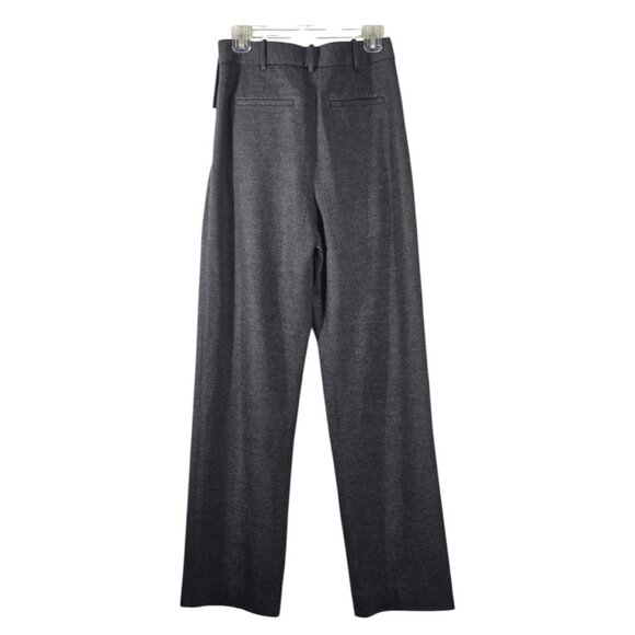 Rag & Bone 4 Women's Trouser Takisada-Osaka Wool Gray NWT - Picture 5 of 9